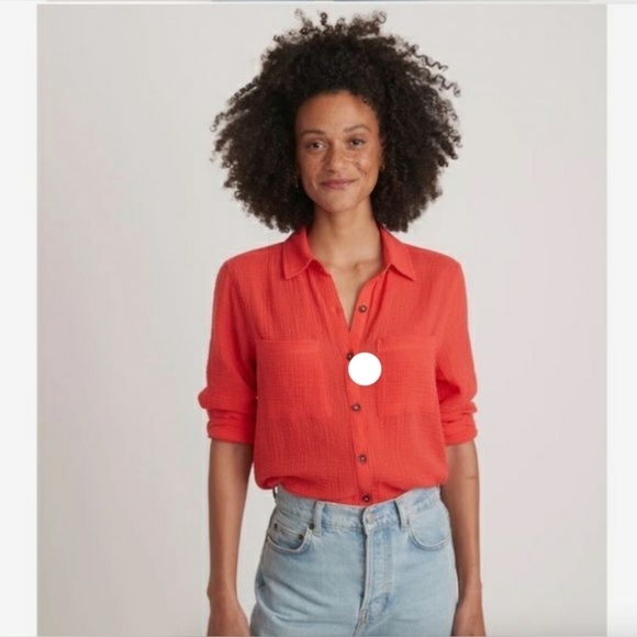 Marine Layer Tops - Marine layer reese doublecloth button down